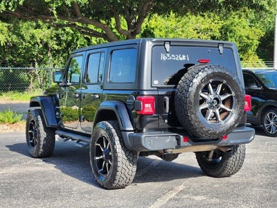 2018 Jeep Wrangler Unlimited Sahara 4x4