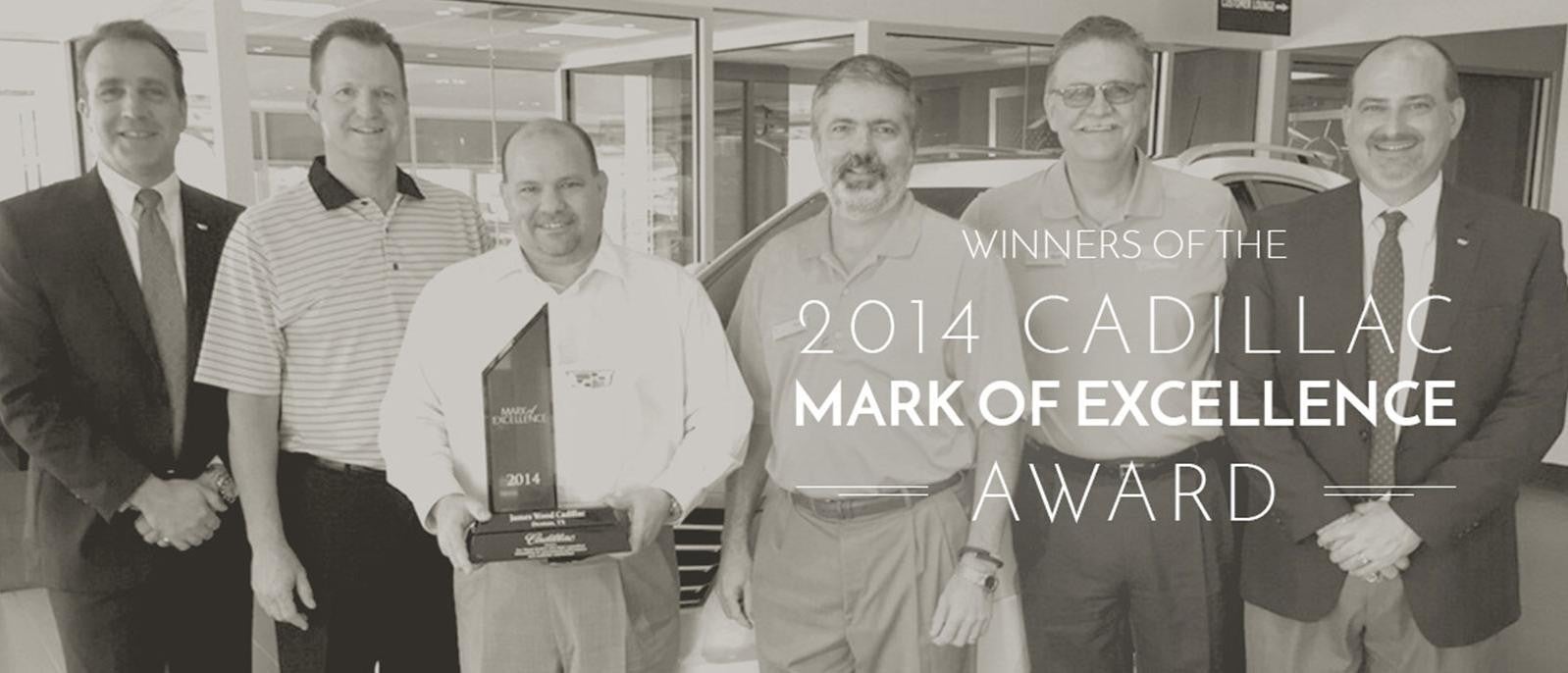 Mark of Excellence Award at James Wood Decatur PreOwned in Decatur TX